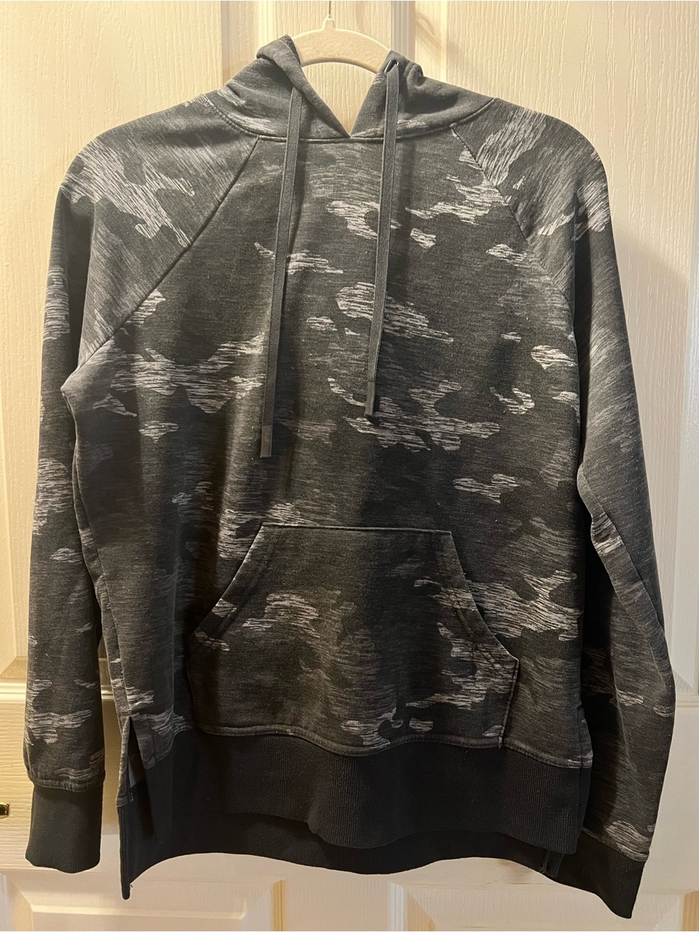 Black & Grey Camouflage Hoodie